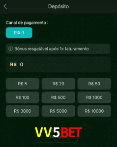 deposits VV5BET